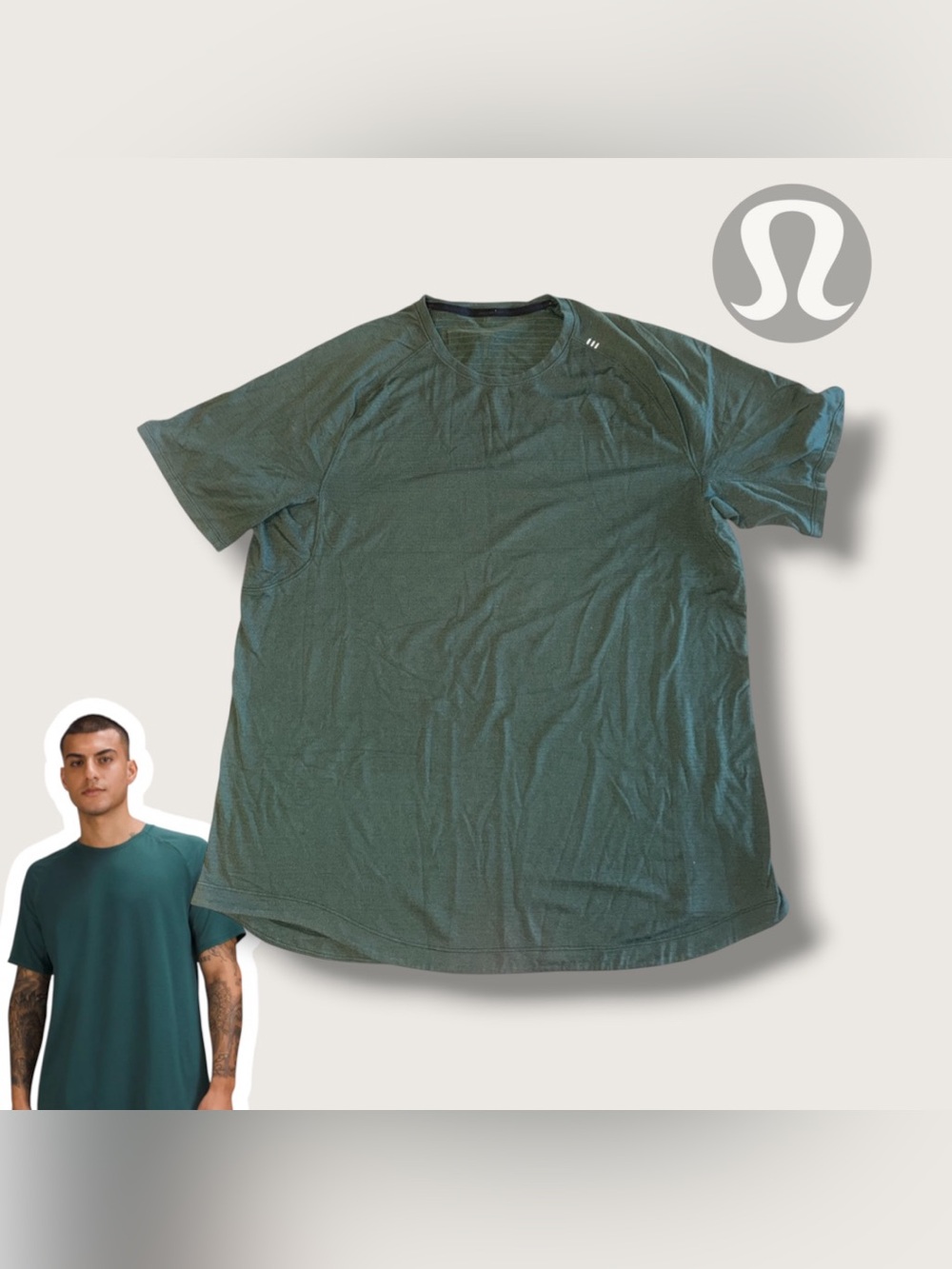 Lululemon Drysense Training Short Sleeve Shirt